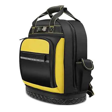 Electrician backpack tool bag