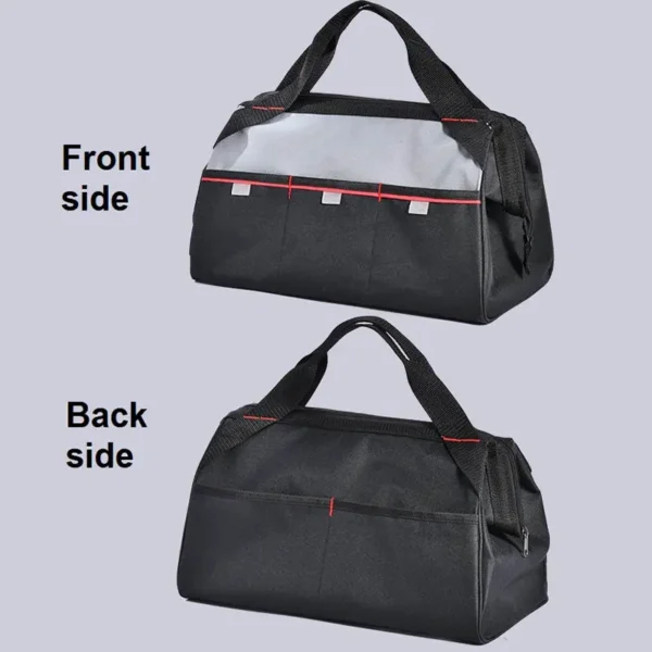 Wholesale 16 inch open-mouth tool tote bag,custom tool tote China manufacturer