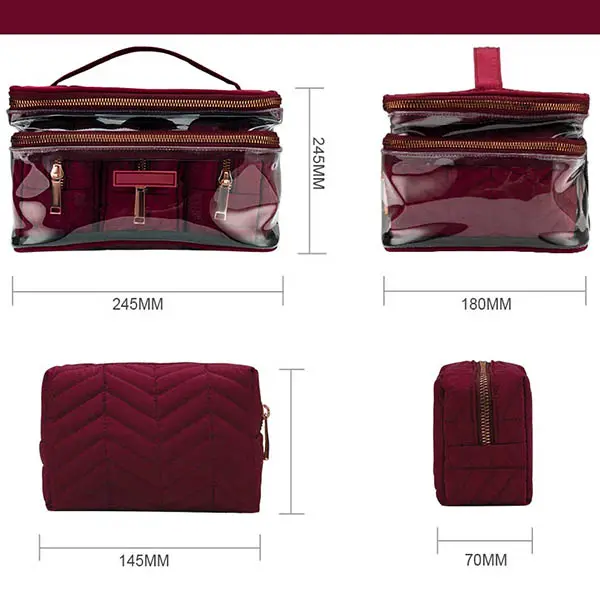 custom size for each part of bag