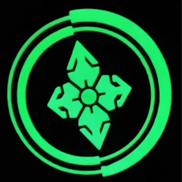 Luminous logo for bags