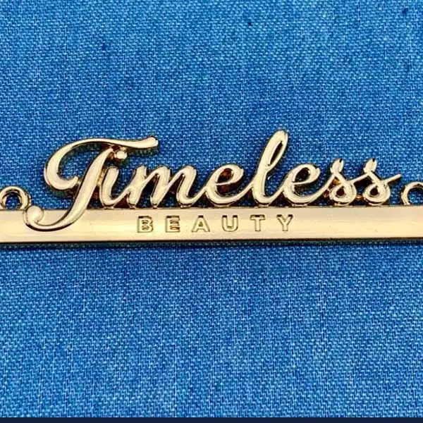 custom metal brand for lady bag