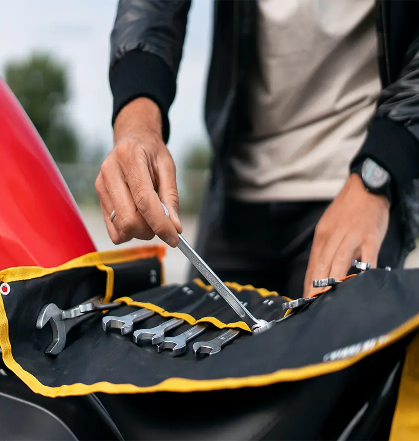 rool up bag for Socket Wrench