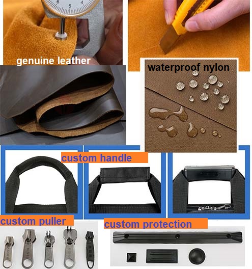 custom material for tool bag