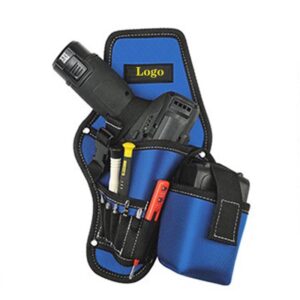 drill holster with battery pouch