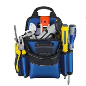 High-Capacity Heavy Duty Tool Bag | Holds Pliers, Drivers & Drill Batteries