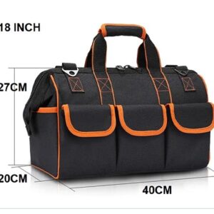13 inch open top tool tote bag