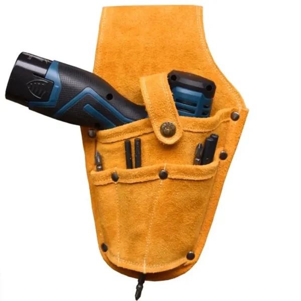 leather tool pouches for electricians,drill bit holder pouch