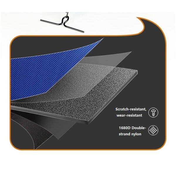 durable 1680D nylon 16-pocket electrician tool belt