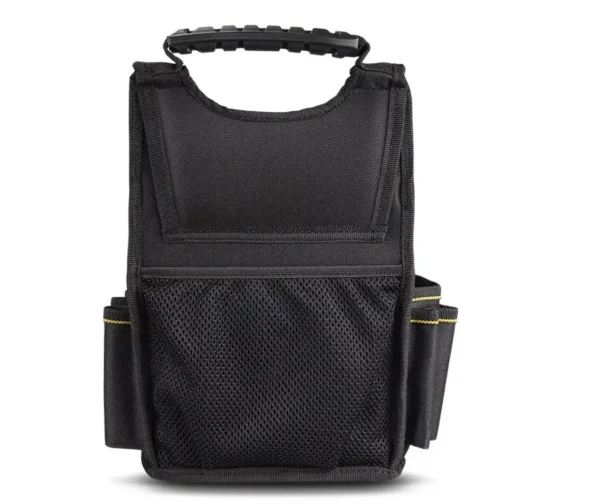 backing of heavy duty electrician belt pouch