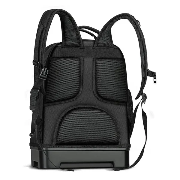 custom soft padded on back for tool backpack