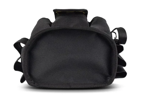multi-pocket tool pouch with hard bottom