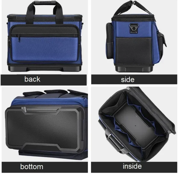 large open top tool tote box