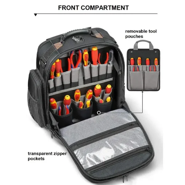 removable tool pockets panel,exchange tool panel for laptop tool backpack