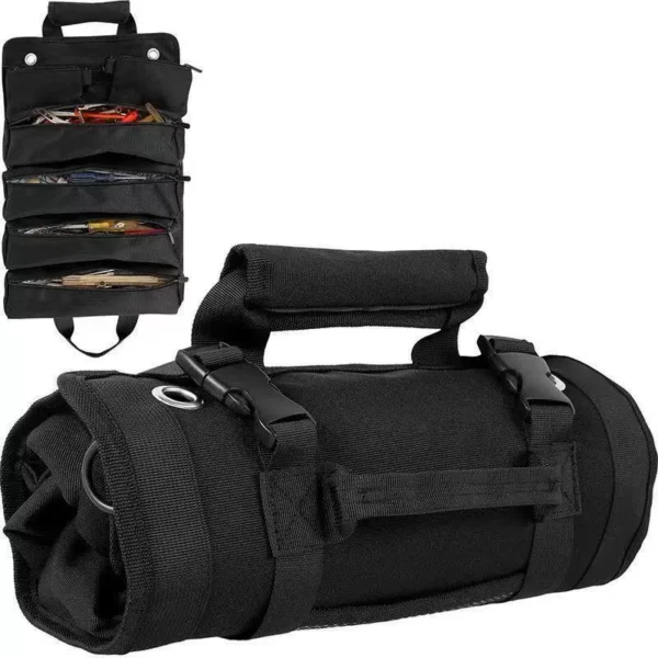 Custom hanging roll up tool bag organizer in China