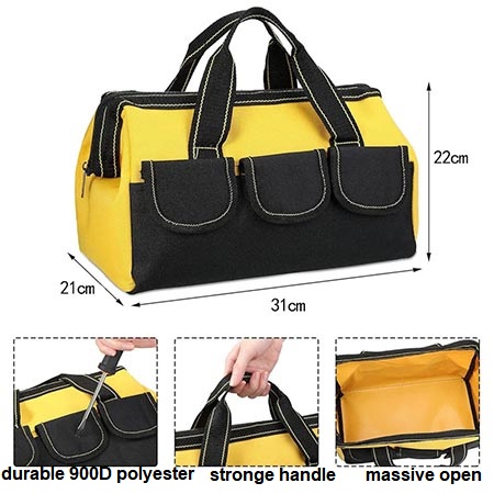 Custom tool bags no minimum China manufacturer